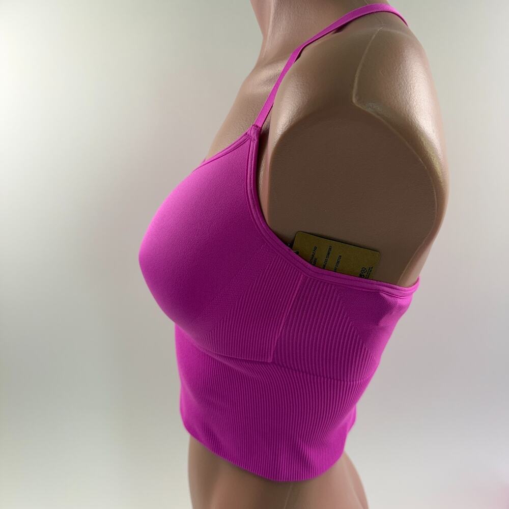 Victoria's Secret PINK Active Seamless Lightly Lined Sports Bra Pink Sz XL NWT - Picture 4 of 12
